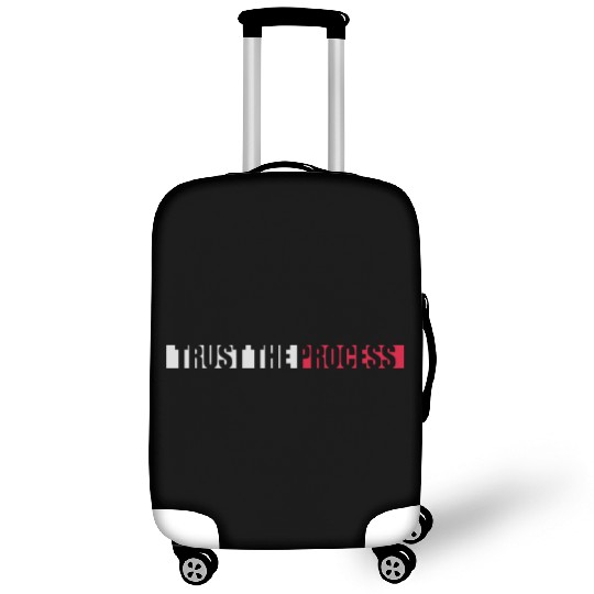 trust the process quote Luggage Covers