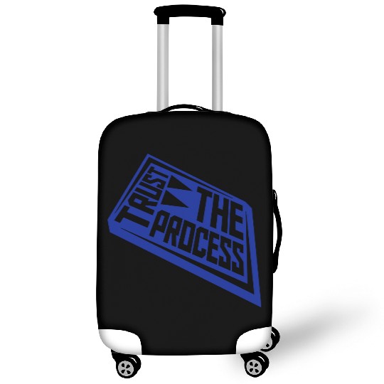 trust the process quote Luggage Covers