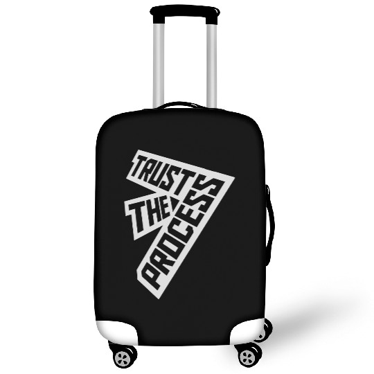 trust the process quote Luggage Covers