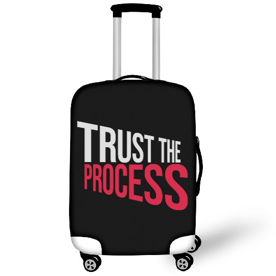 trust the process quote Luggage Covers