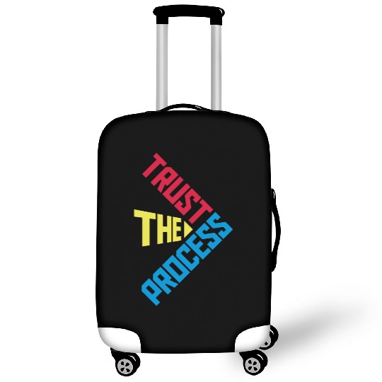 trust the process quote Luggage Covers