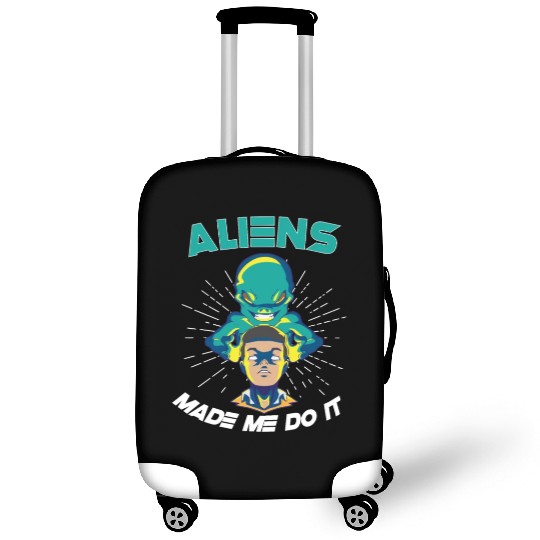 Alien Extraterrestrial Area 51 UFO Space Geek Gift Luggage Covers