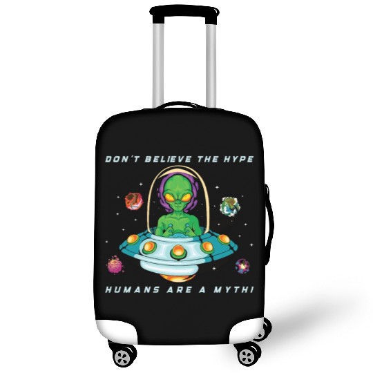 Alien Extraterrestrial Area 51 UFO Space Geek Gift Luggage Covers