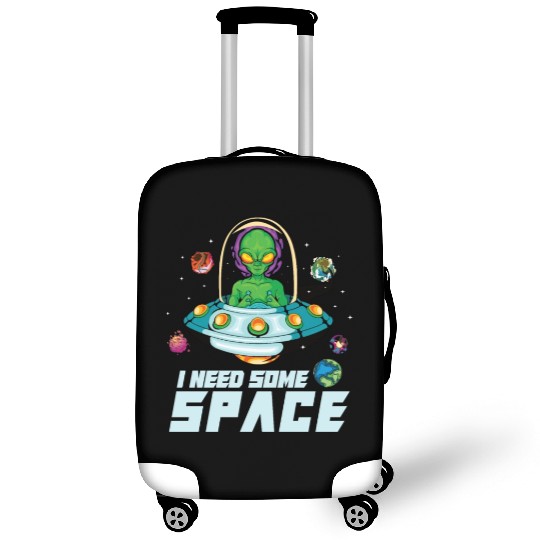 Alien Extraterrestrial Area 51 UFO Space Geek Gift Luggage Covers