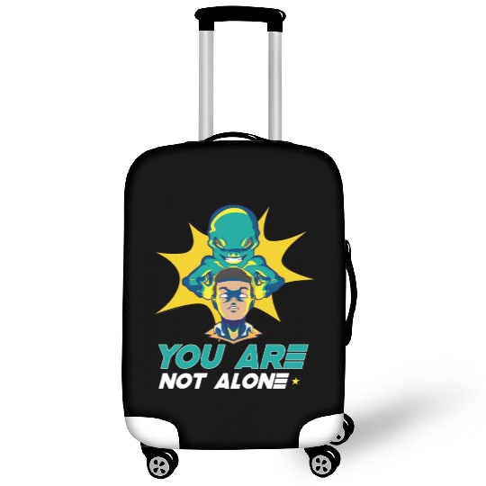 Alien Extraterrestrial Area 51 UFO Space Geek Gift Luggage Covers