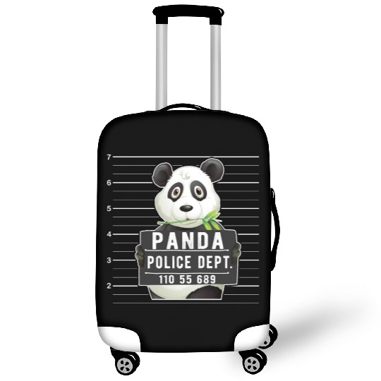 Panda Mugshot Animal Lover Luggage Covers