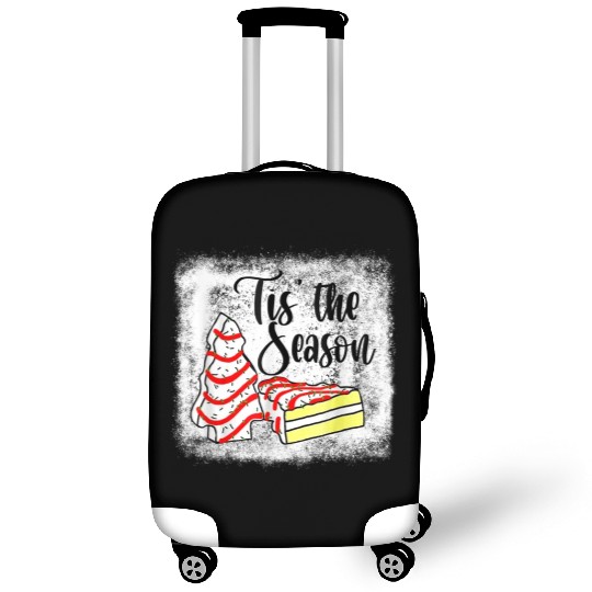 Little Tis The Season Christmas Tree Cakes Debbie Luggage Covers