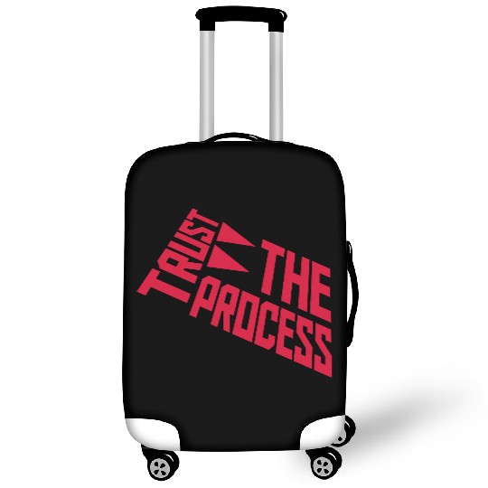 trust the process quote Luggage Covers