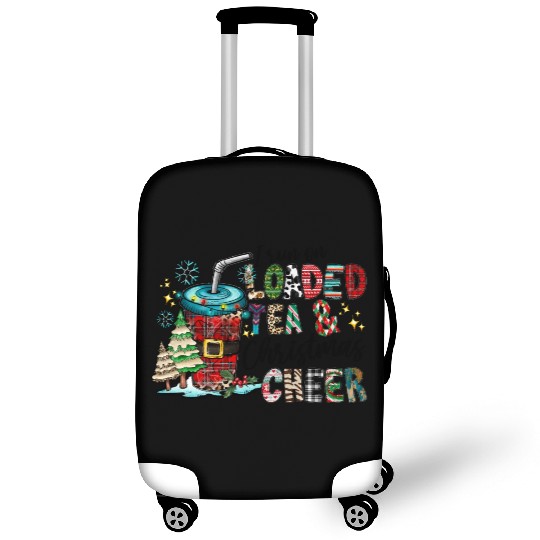I Run On Loaded Tea and Christmas Cheer Luggage Covers