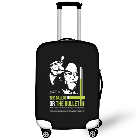 MALCOLM X Education Quote Luggage Covers