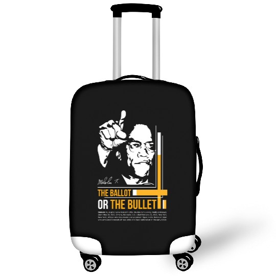 MALCOLM X bast Quote Luggage Covers