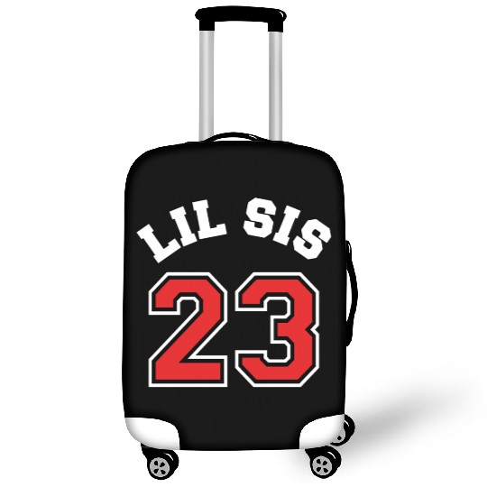 Lil Sis 2023 Little Sister Baby Family Birth Child Luggage Covers