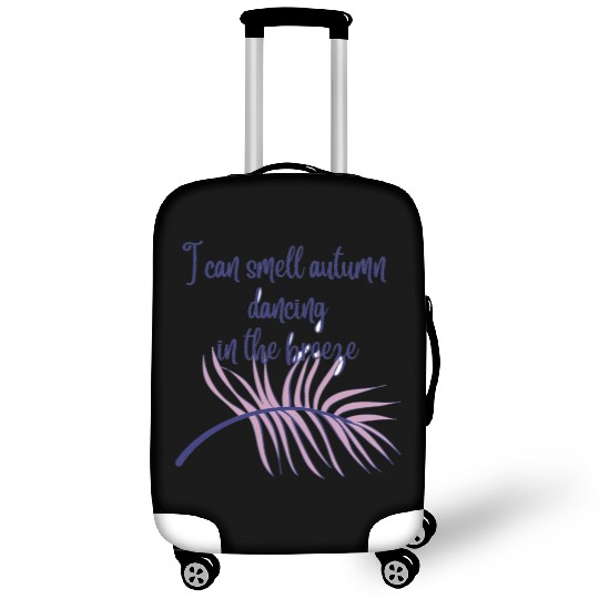 Autumn dancing in the breeze Luggage Covers