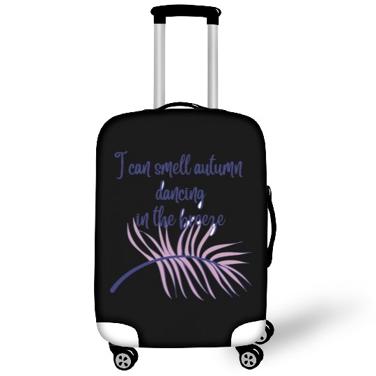 Autumn dancing in the breeze Luggage Covers