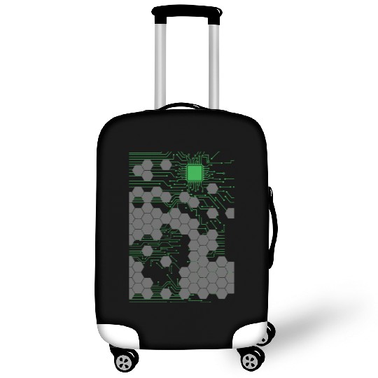 Computer Science Circuit Board Luggage Covers