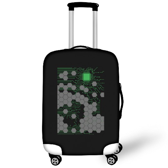 Computer Science Circuit Board Luggage Covers