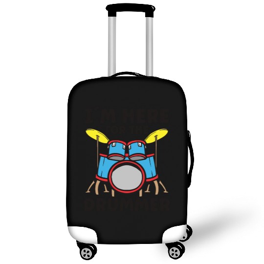 Drummer Drums Music Drum Set Drumming Luggage Covers