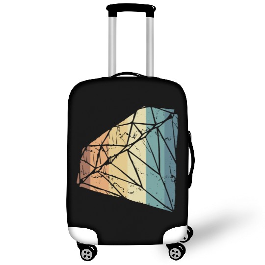 Vintage Diamond Gemstone Jewelry Jeweler Coral Luggage Covers