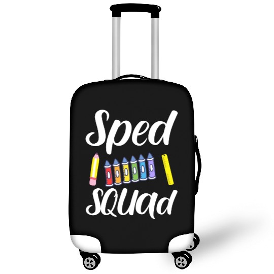 SPED Squad Special Education Teacher Luggage Covers