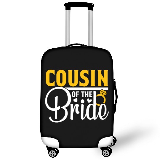 Cousin Of The Bride Wedding Party Matching Gift Luggage Covers