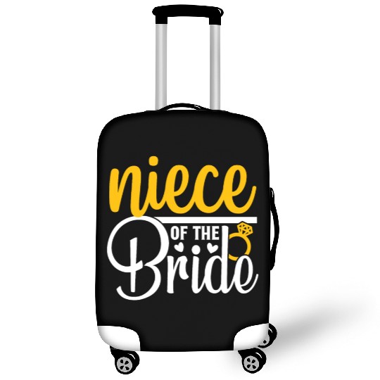 Niece Of The Bride Wedding Party Matching Gift Luggage Covers