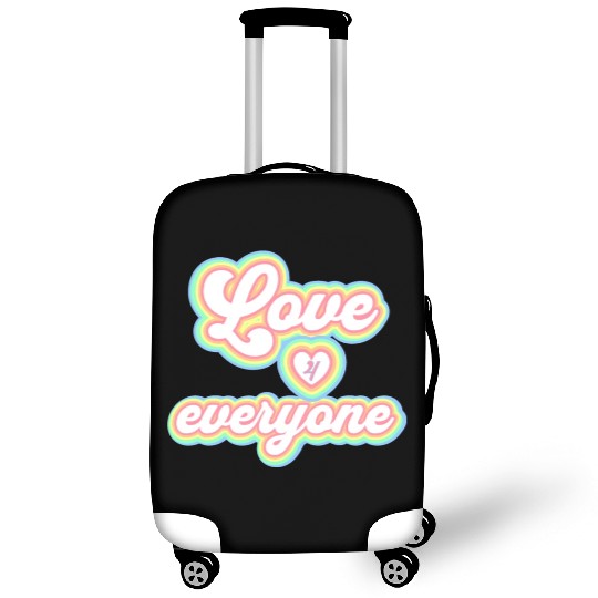 Rainbow unisex love for everyone Luggage Covers