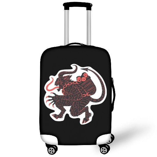 krampus Luggage Covers