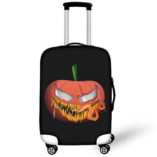 Pumpkin scary face Luggage Covers