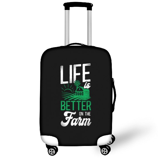 Farming Farmer Tractor Vintage Luggage Covers
