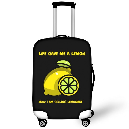 Life has given me a lemon Luggage Covers