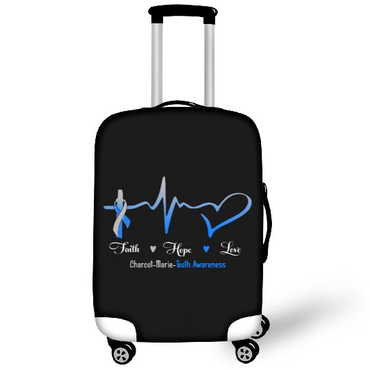 Faith Hope Love Charcot Marie Tooth Awareness Luggage Covers