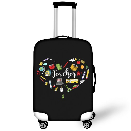 Inspirational Teacher Beautiful School Learning Luggage Covers