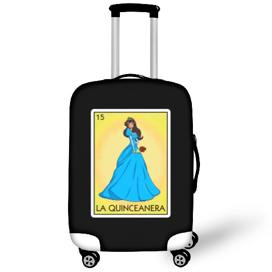 La Quinceanera Card Mexican Lottery Quinceanera Luggage Covers