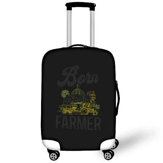 Farming Farmer Tractor Vintage Luggage Covers