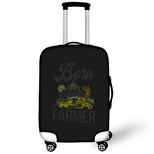 Farming Farmer Tractor Vintage Luggage Covers