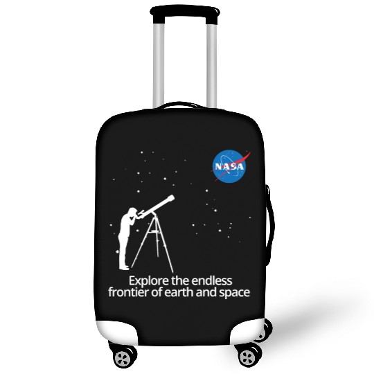 NASA Explore The Endless Frontier Of Earth Space Luggage Covers