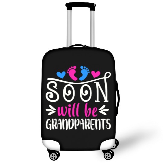 We Will Soon Become Grandparents, Be Grandparents Luggage Covers