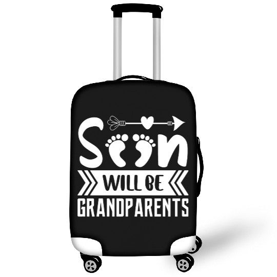 We Will Soon Become Grandparents, Be Grandparents Luggage Covers