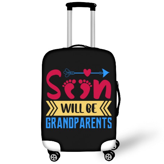 We Will Soon Become Grandparents, Be Grandparents Luggage Covers