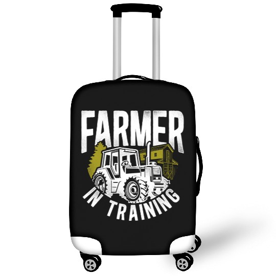Farming Farmer Tractor Vintage Luggage Covers