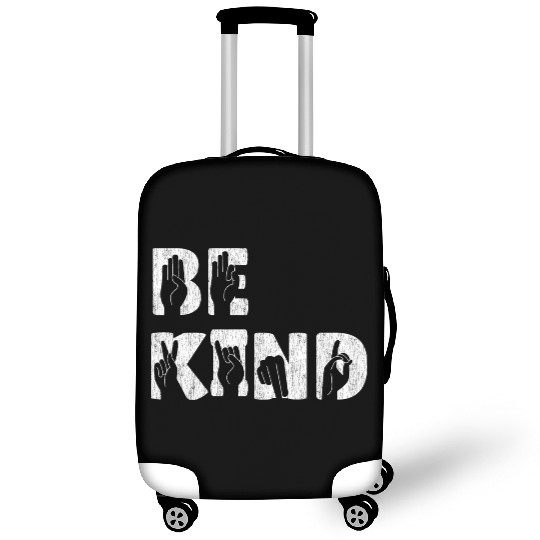 Anti Bully Be Kind Cute Orange Unity Day Bullying Luggage Covers