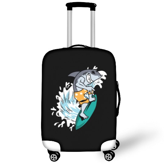 Surfing Shark Wind Surfer Gift Luggage Covers