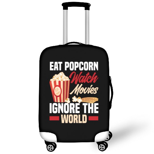 Film Popcorn Cinema Luggage Covers