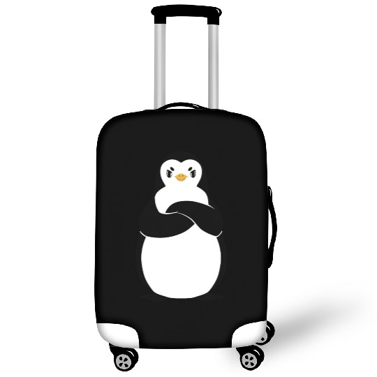 Angry Penguin Luggage Covers