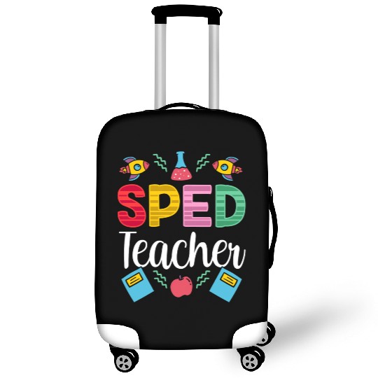 Sped Teacher Awareness Special Education Cute Luggage Covers