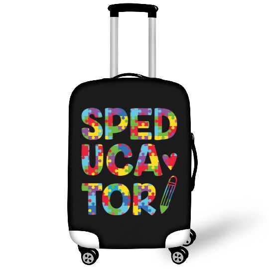Speducator Sped Teacher Special Education Cute Luggage Covers