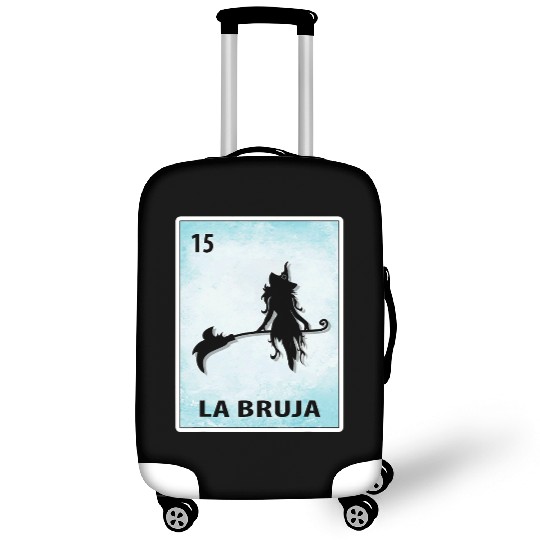 La Bruja Mexican Witch Cards Halloween Luggage Covers