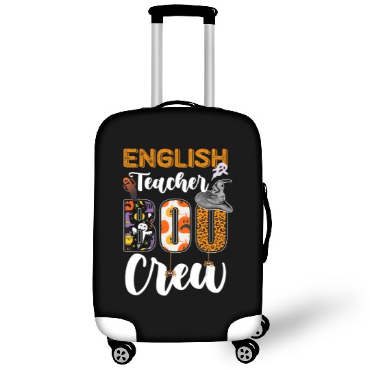 English Teacher Boo Crew Halloween Matching Luggage Covers