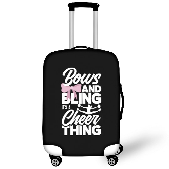 Bows And Bling It's A Cheer Thing Cheerleading Luggage Covers