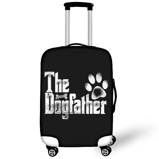 The Dogfather Bone Dog Lover Dad Funny Father'S Da Luggage Covers